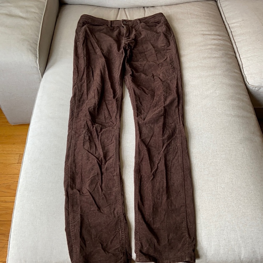 LONG INSEAM brown jeans//velvety soft finish (LTS)